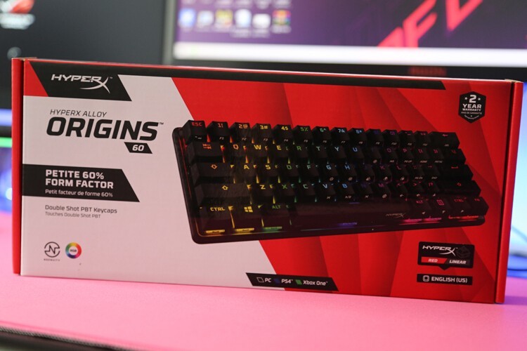 桌面美学新主义：HyperX起源60机械键盘开箱 Origins 60