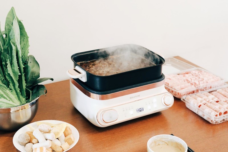 煎、炖、蒸、煮、空气炸样样精通，宜盾普多功能料理锅体验