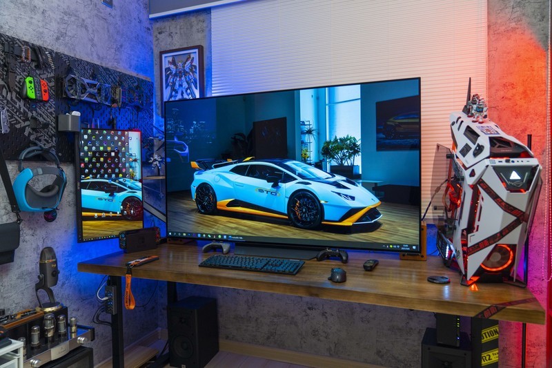 用65寸大屏打造专属游戏影音室：LG B1 65寸OLED电视体验分享