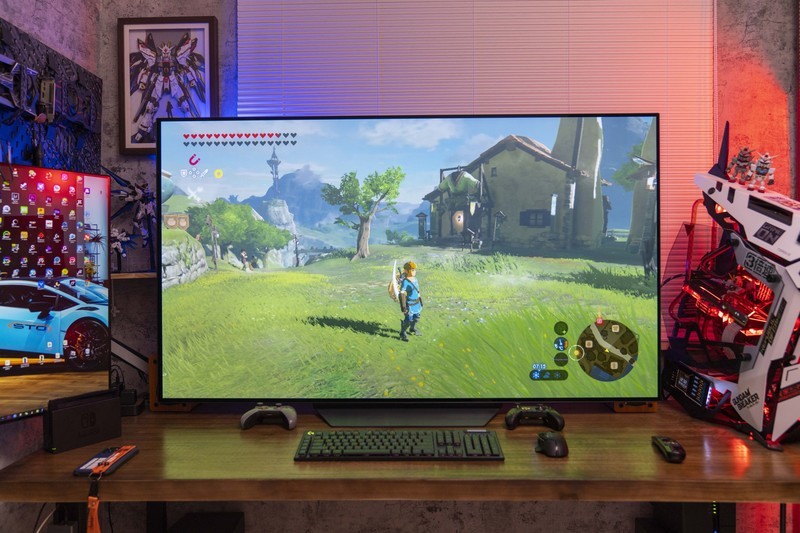 用65寸大屏打造专属游戏影音室：LG B1 65寸OLED电视体验分享