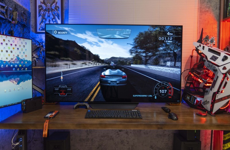 用65寸大屏打造专属游戏影音室：LG B1 65寸OLED电视体验分享