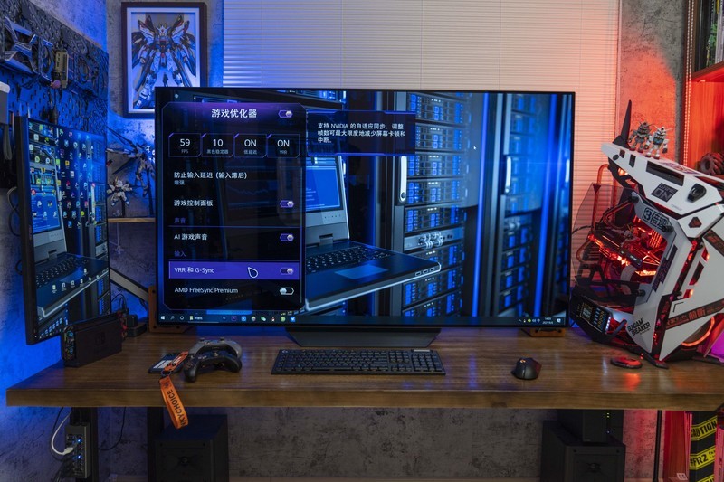 用65寸大屏打造专属游戏影音室：LG B1 65寸OLED电视体验分享