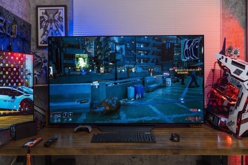 用65寸大屏打造专属游戏影音室：LG B1 65寸OLED电视体验分享