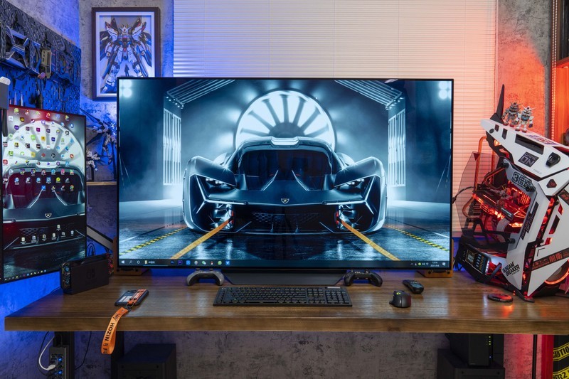 用65寸大屏打造专属游戏影音室：LG B1 65寸OLED电视体验分享