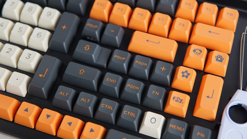 AKKO 大碳复刻225个键帽体验，键帽厂实锤了