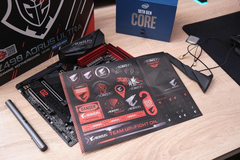 狙神kennyS亲自开光：技嘉 Z490 AORUS ULTRA G2定制主板