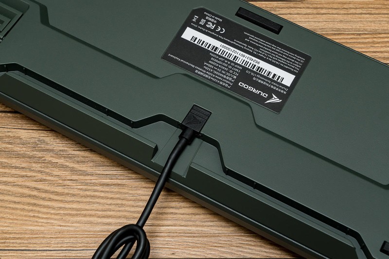 机械键盘怎么选？静音红轴适合打字吗？杜伽三模87键K320W苍峦墨体验