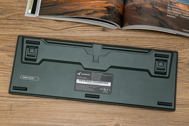 机械键盘怎么选？静音红轴适合打字吗？杜伽三模87键K320W苍峦墨体验