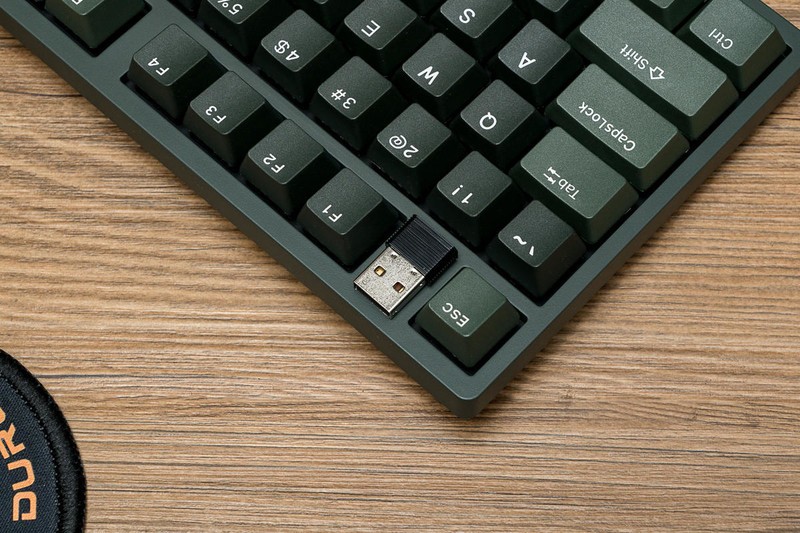 机械键盘怎么选？静音红轴适合打字吗？杜伽三模87键K320W苍峦墨体验
