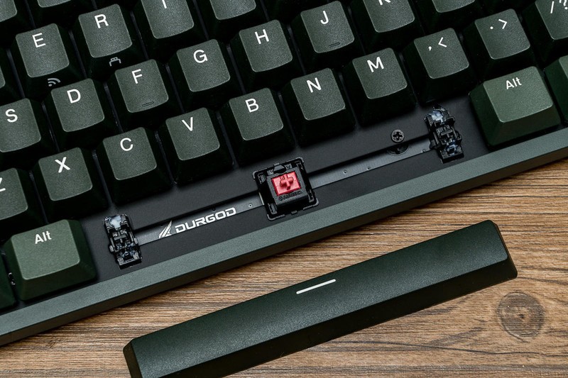 机械键盘怎么选？静音红轴适合打字吗？杜伽三模87键K320W苍峦墨体验