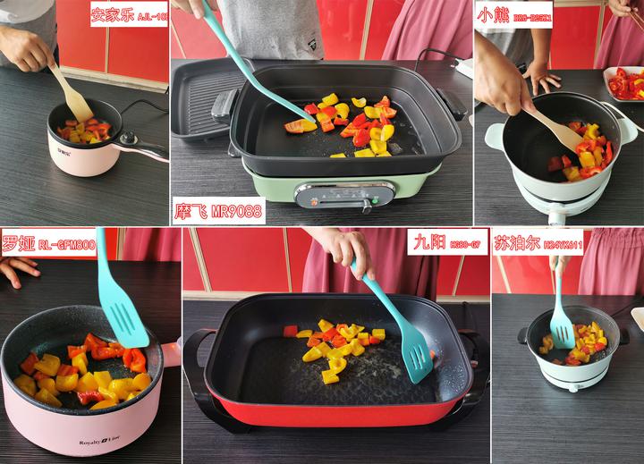 #厨房装修#7款不粘锅电炒锅使用测评，哪个更适合快节奏生活？