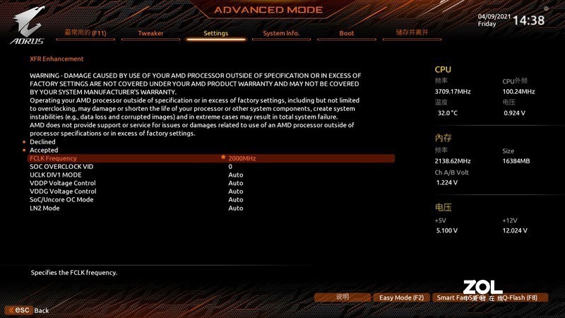 小白也能看懂的PBO和内存X.M.P，技嘉BIOS超频简析