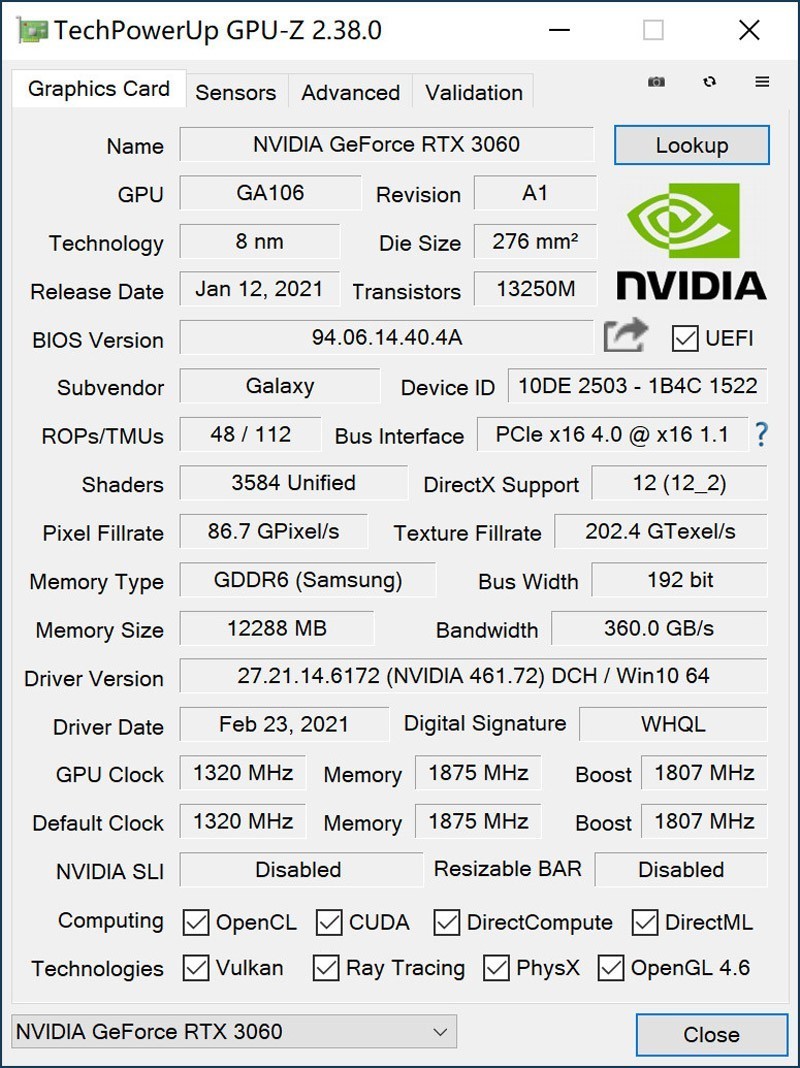 抢到一张RTX3060后，那就用它装一台主机吧