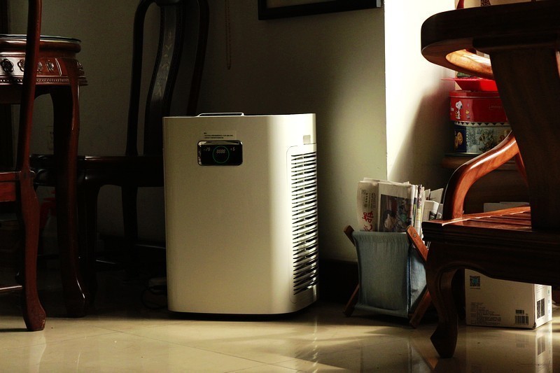 三管齐下 清蜓长效除甲醛空气净化器-猛士+锰炭包+自测盒