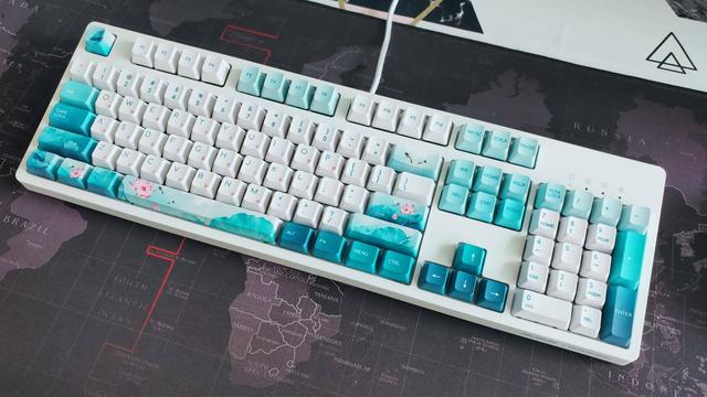 一文看懂：黑爵K870T蓝牙无线红轴机械键盘和黑爵AJ337游戏鼠标