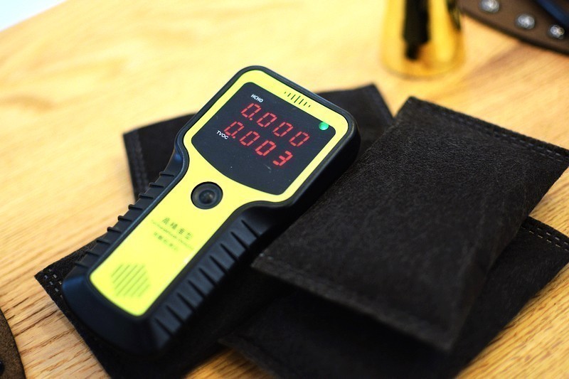 三管齐下 清蜓长效除甲醛空气净化器-猛士+锰炭包+自测盒