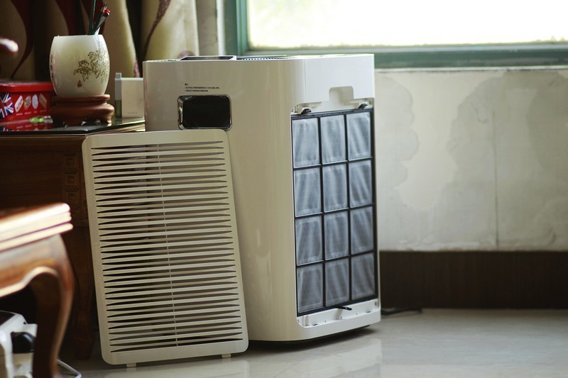 三管齐下 清蜓长效除甲醛空气净化器-猛士+锰炭包+自测盒