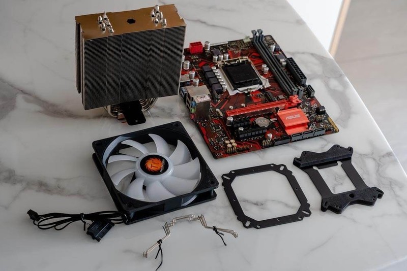 TT TD500P RGB散热器评测：开机后超级炫酷还能高性能散热