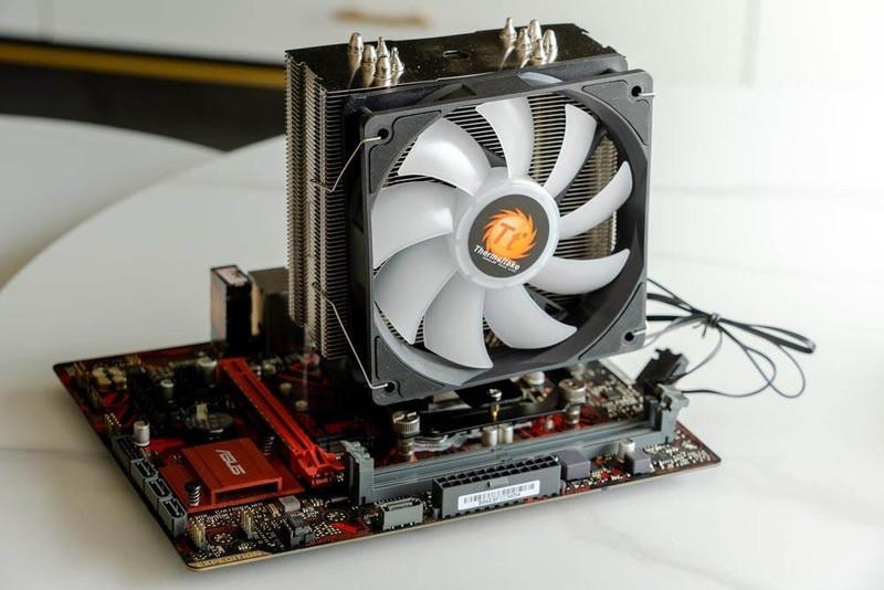 TT TD500P RGB散热器评测：开机后超级炫酷还能高性能散热