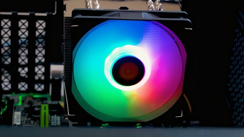 TT TD500P RGB散热器评测：开机后超级炫酷还能高性能散热