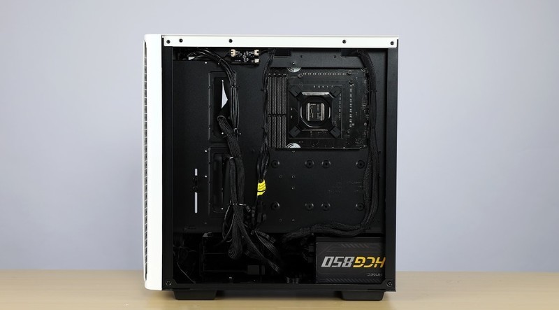 白色颜值好物，九州风神CK560 WH机箱搭配12代i5+RTX3070Ti装机