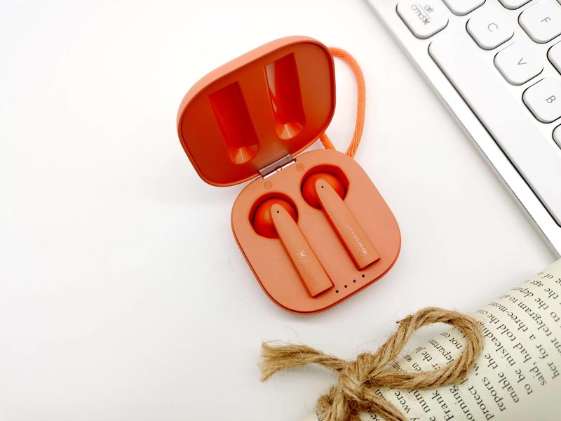 omthing小方盒，懂你耳朵的蓝牙耳机，橙色新鲜上市