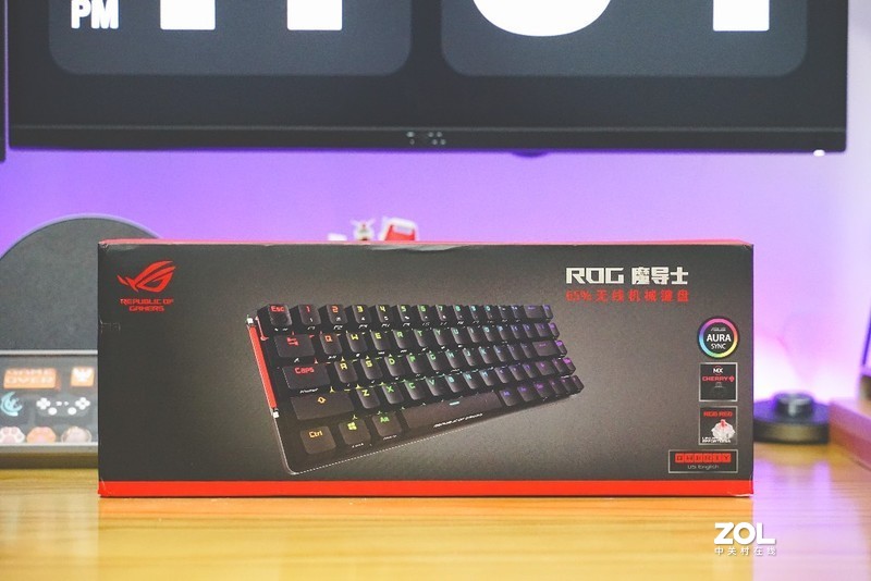 便携也可以很好用：ROG 魔导士无线机械键盘
