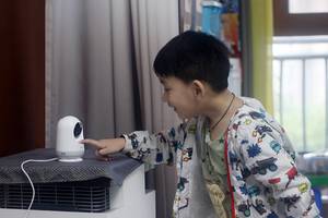 新一代看娃神器——360智能摄像机云台5P触联2K版体验