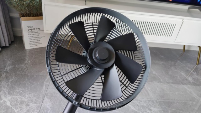 智米直流变频落地扇3黑金版：凉爽自然风，轻松度过微热初夏