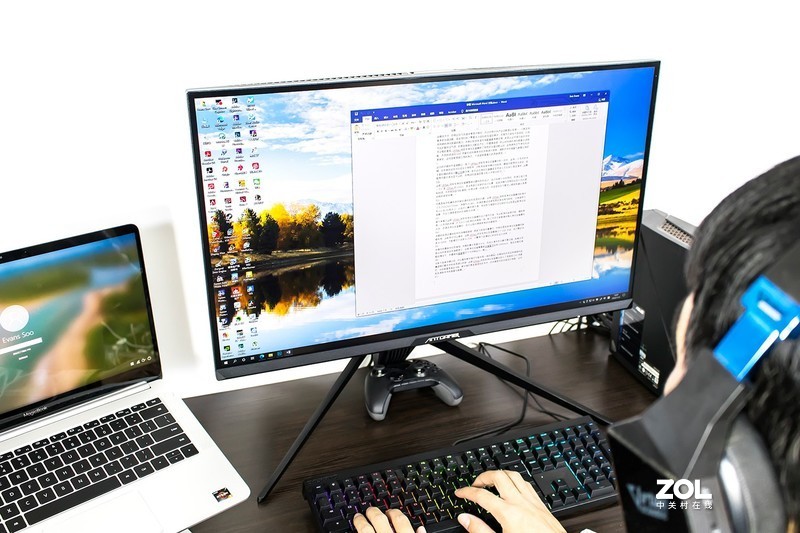 蚂蚁电竞ANT27VQ 165Hz显示器：享受丝般顺滑流畅画面就如此简单