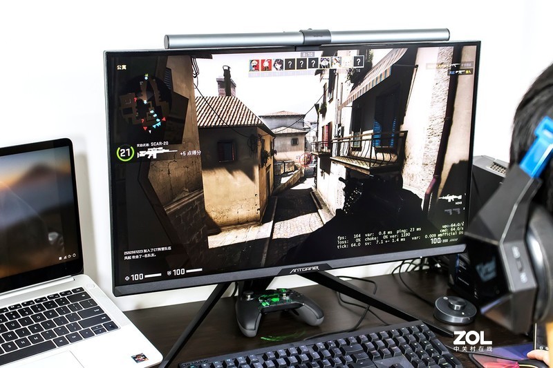 蚂蚁电竞ANT27VQ 165Hz显示器：享受丝般顺滑流畅画面就如此简单