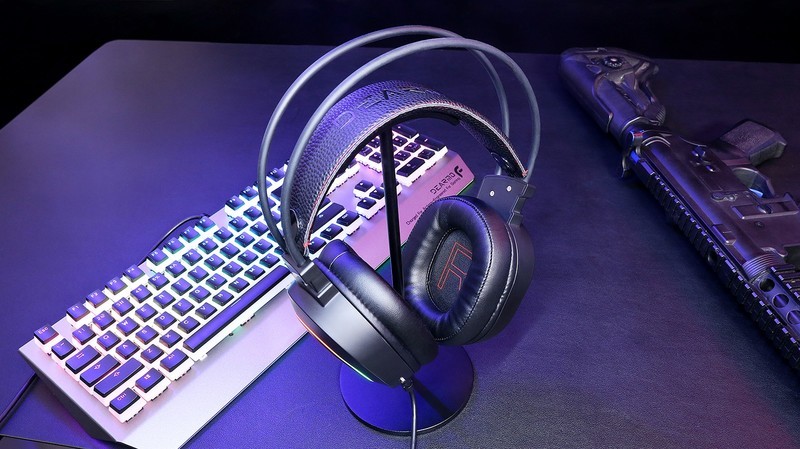 治愈头戴式耳机恐惧症，百元炫酷游戏耳机，迪摩FH60