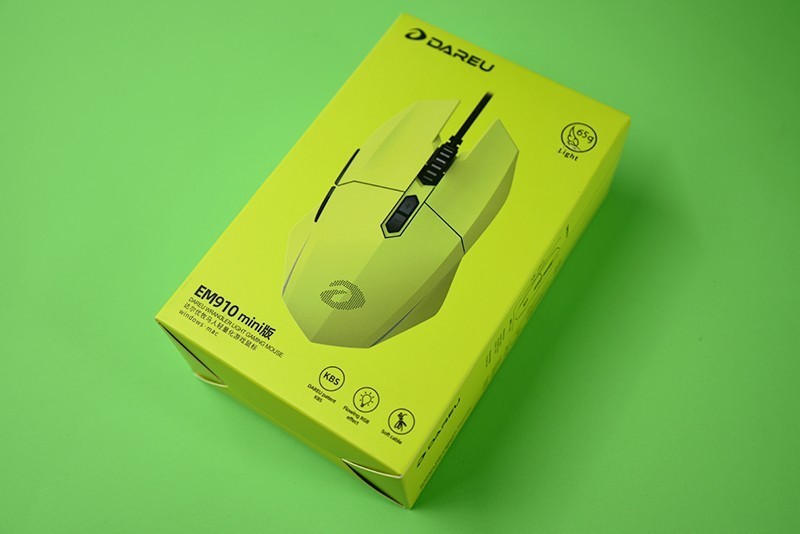 入门款轻量化鼠标的终极进化——达尔优EM910mini上手