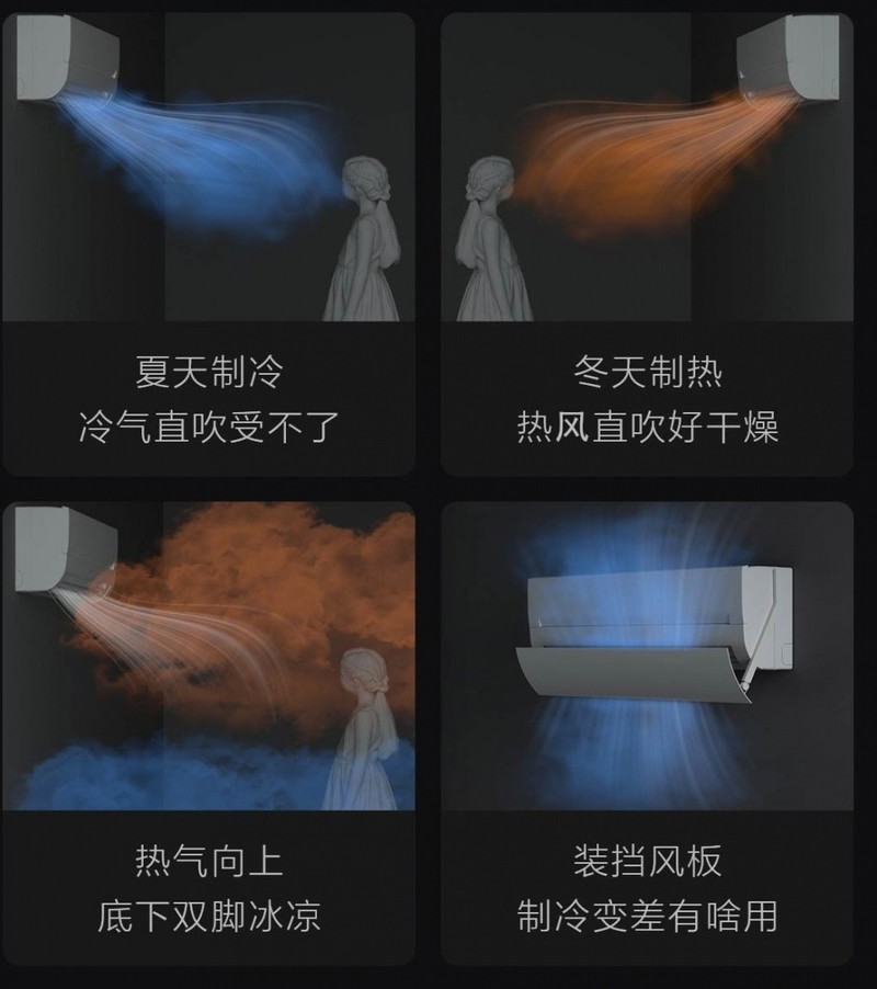 全域送风，舒适为王，云米AI全域风空调体验