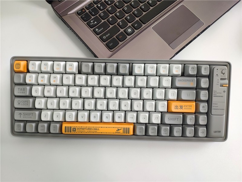 浪出颜值，浪出自我，Lofree洛斐小浪蓝牙机械键盘体验