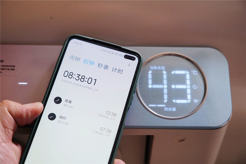 云米电热水器Nano A1，彩色面板，净滤、排污阻垢、值得入手！