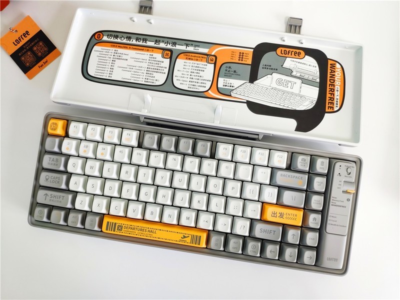 浪出颜值，浪出自我，Lofree洛斐小浪蓝牙机械键盘体验