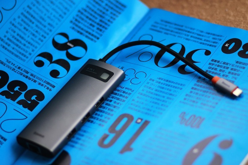 笔记本接口不够用 六口倍思扩展坞玩转办公设备