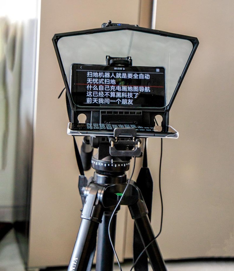 百视悦T2提词器评测：我的视频拍摄效率确实提高了