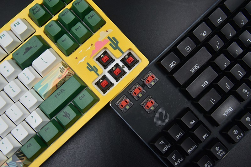 超薄的达尔优EK820机械键盘，到底还能不能打？