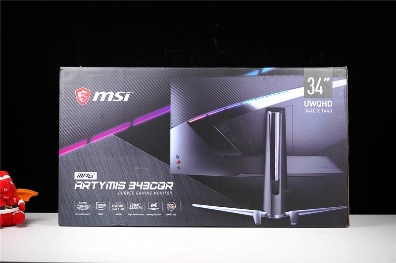 34英寸，21:9屏幕比例，还有高刷，这款微星MPG 343CQR电竞显示器真不错！