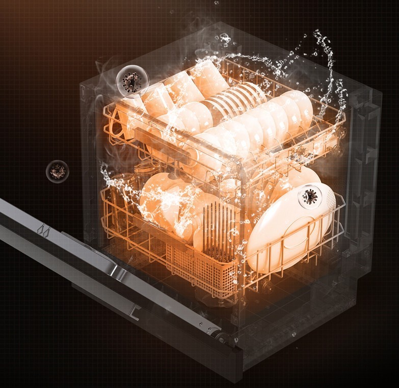 更智能的洗碗机，省时省水又健康，云米互联网洗碗机Iron X1体验