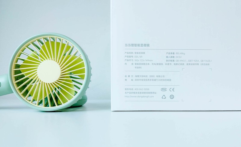 90后都没玩过的儿童玩具，当当狸显微镜体验：大屏成像+拆分设计