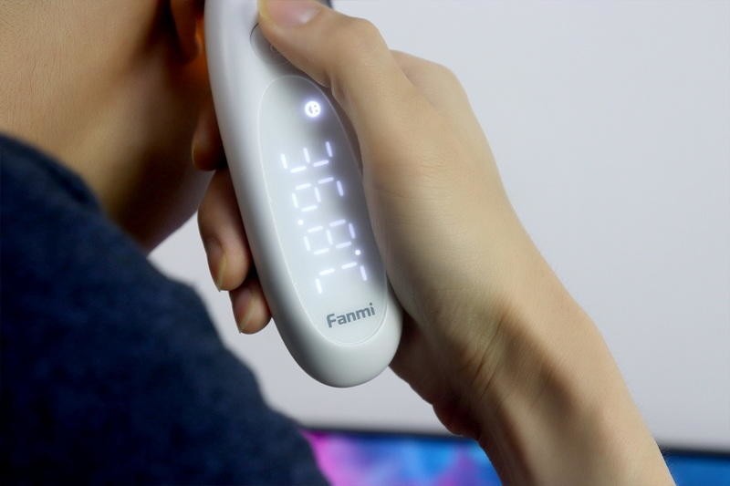 宝宝不闹，一秒测温，夜间也好用，凡米发光耳温计体验