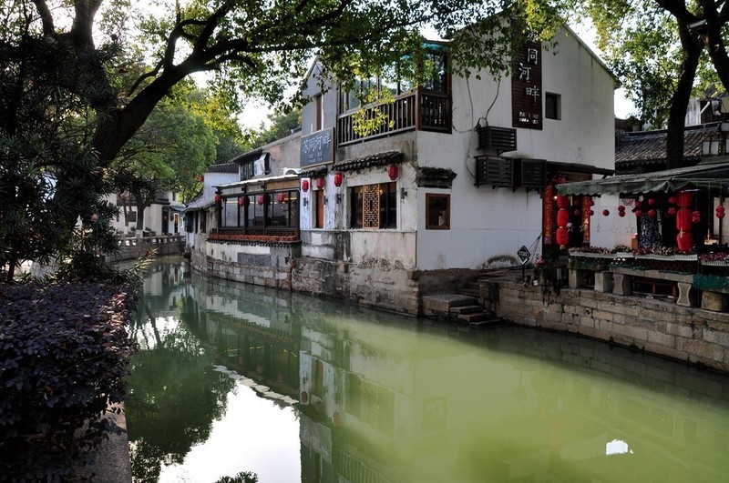 冬日里的同里古镇