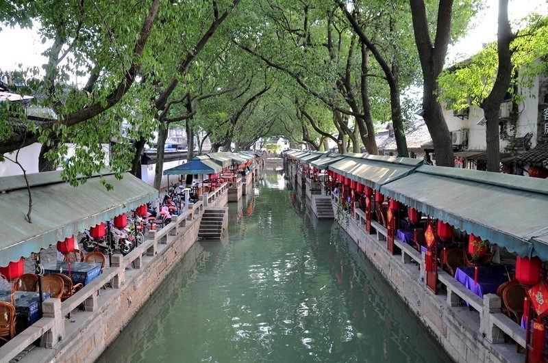 冬日里的同里古镇