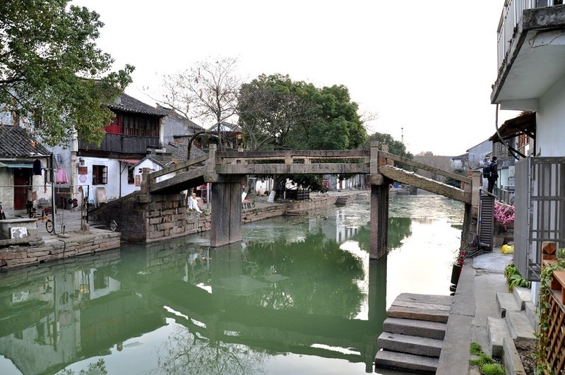 冬日里的同里古镇
