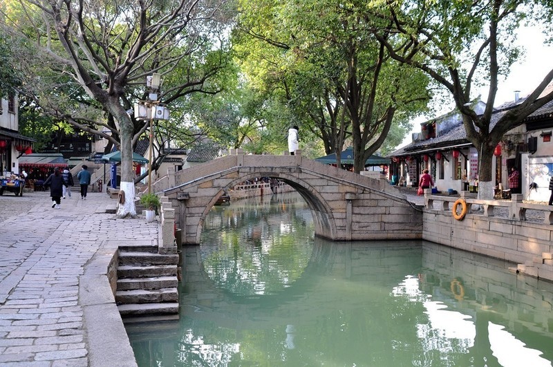 冬日里的同里古镇