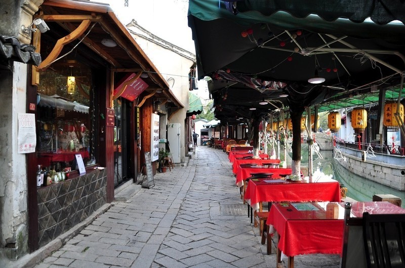 冬日里的同里古镇