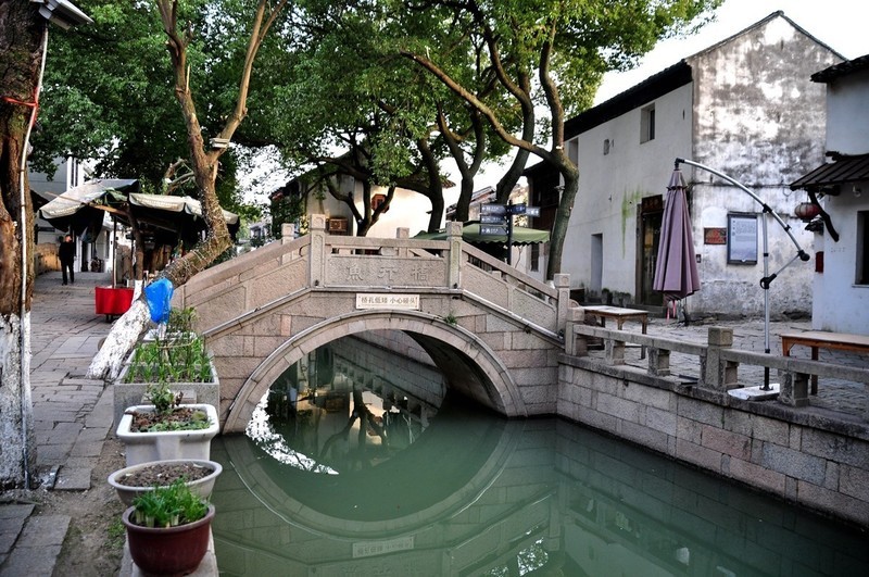 冬日里的同里古镇